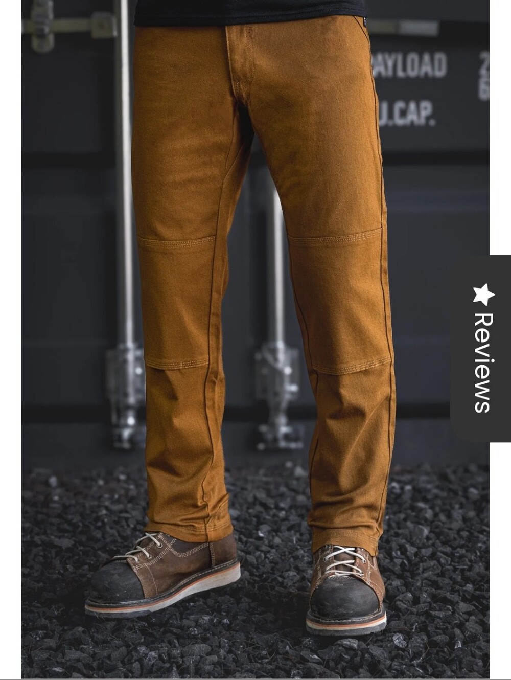 Huxtley Work Pants, FX-1 Slim All Day Pants Whiskey
